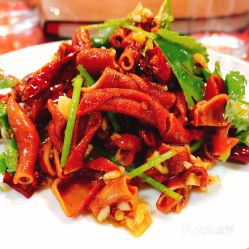 汇香园精品融合菜馆的麻辣鸭肠好不好吃 用户评价口味怎么样 沈阳美食麻辣鸭肠实拍图片 大众点评