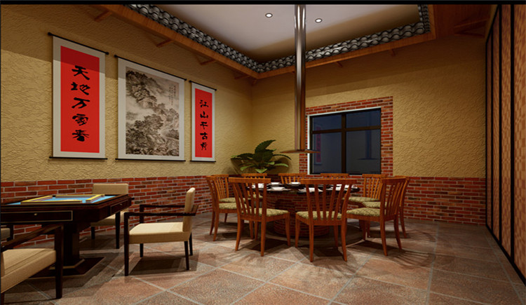土菜馆设计装修效果图-四川1769装饰 |室内设计|空间/建筑|1769装饰 - 原创设计作品 